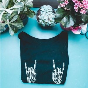 SKELETON booby tee!